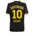 Billige Borussia Dortmund Thorgan Hazard #10 Bortetrøye Dame 2022-23 Kortermet